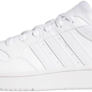 adidas Damen Hoops 3.0 Low Sneaker, Ftwr White Ftwr White Dash Grey