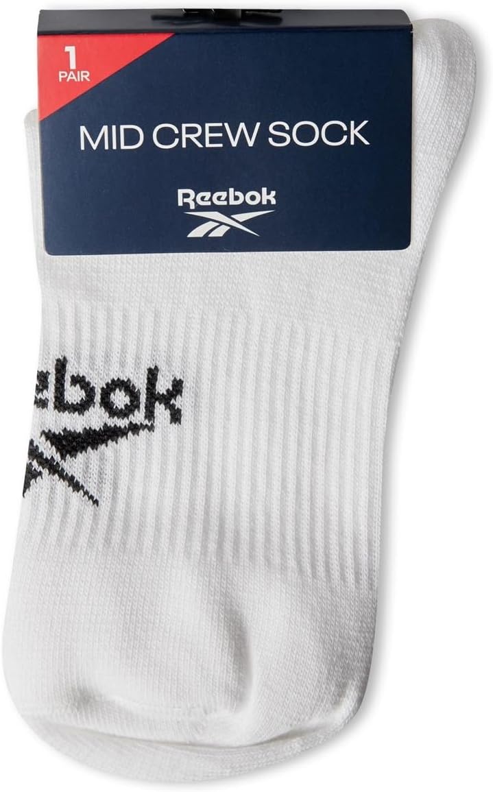 Reebok Unisex Active Foundation Crew Socken