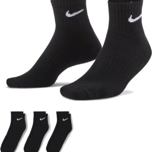 Nike gepolsterte Besatzungssocken Pack von 3