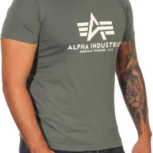 ALPHA INDUSTRIES Herren-Basic-T-Shirt