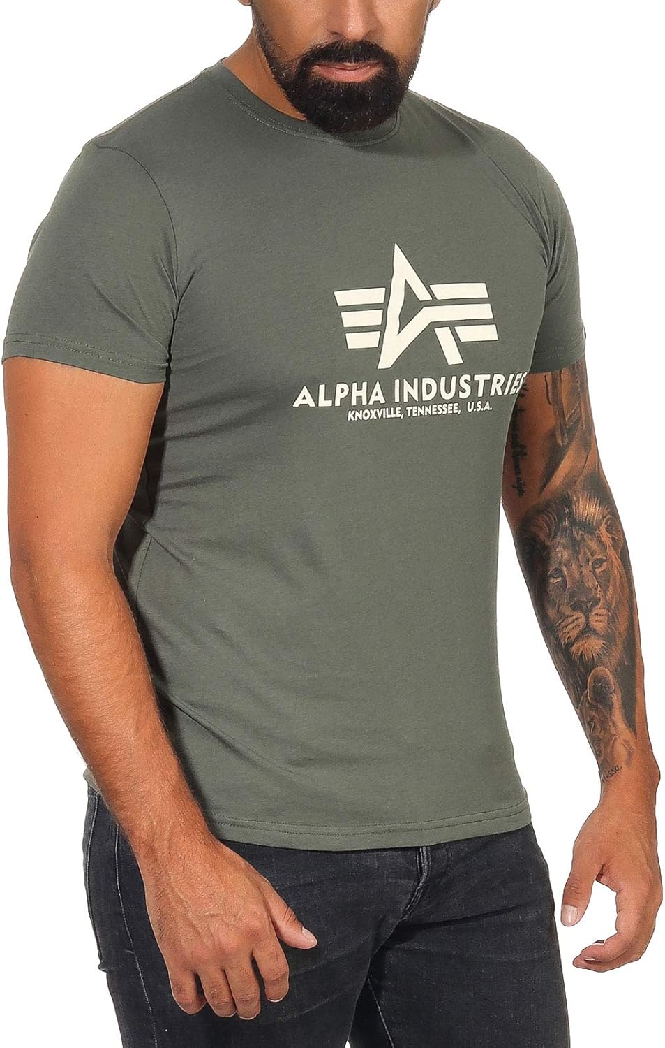 ALPHA INDUSTRIES Herren-Basic-T-Shirt