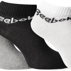 Reebok Unisex Act Core Knöchelsocken, 3er-Pack
