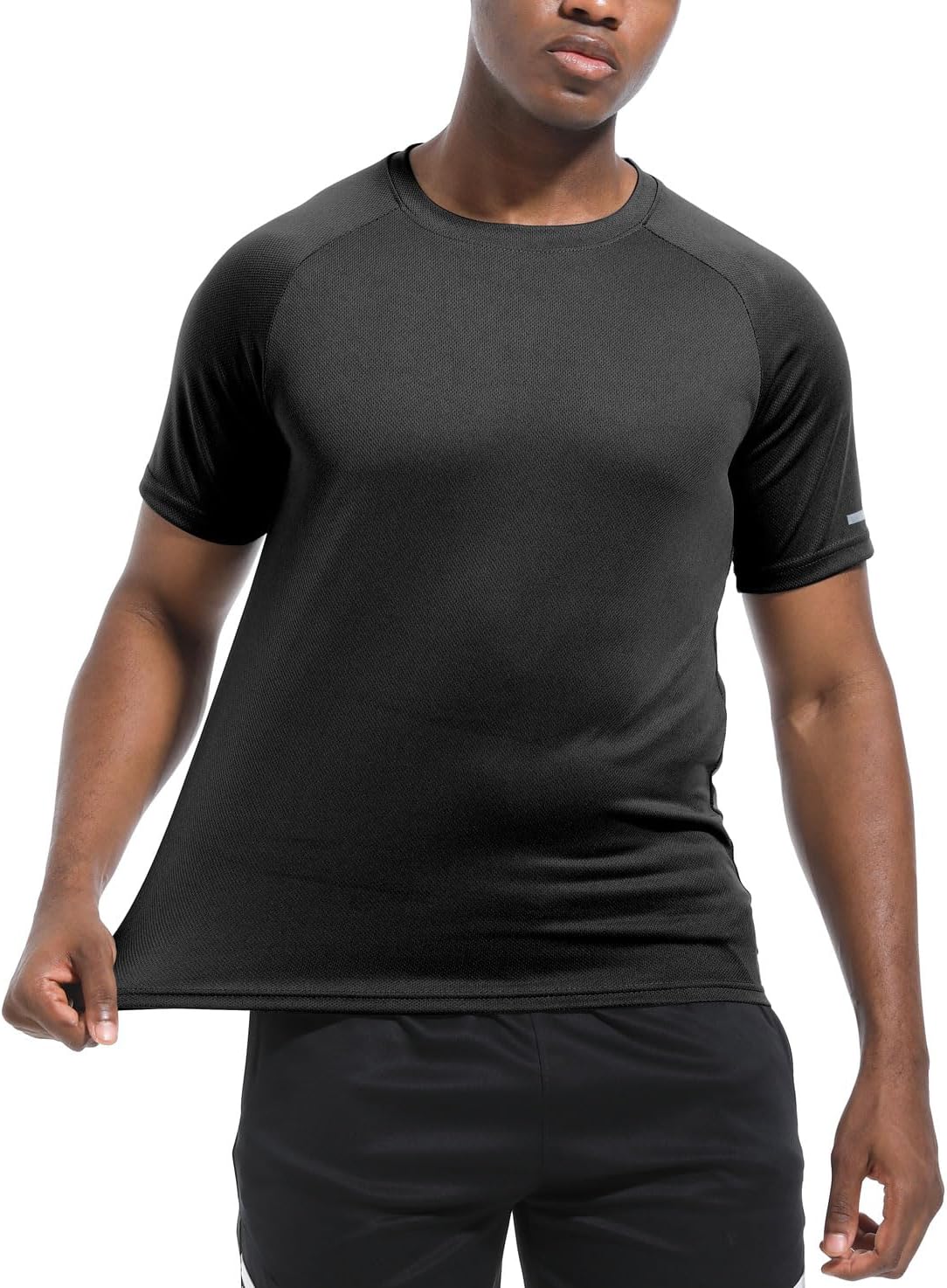 Boyzn Herren Sports T-Shirts Pack von 1, 3 oder 5, kurzärmelige funktionale Lauftop, Schnelltrocknung, atmungsaktives Sporthemd, für Sommerfitness, Training, Wandern, Laufen, Training, Bodybuilding – Bild 4