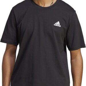 Adidas Herren Essentials Single Jersey Sticked Small Logo Tee T-Shirt (Packung von 1)