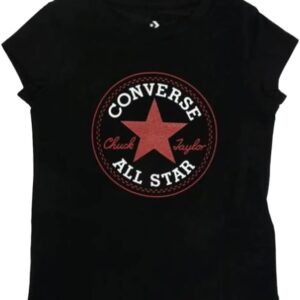 Converse Nike Unisex Kinder Kurzarm T-Shirt