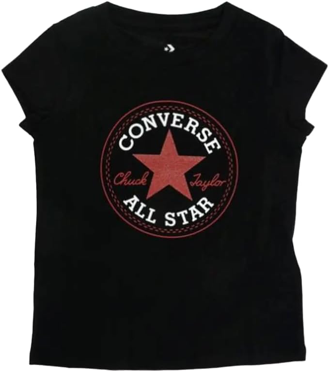 Converse Nike Unisex Kinder Kurzarm T-Shirt