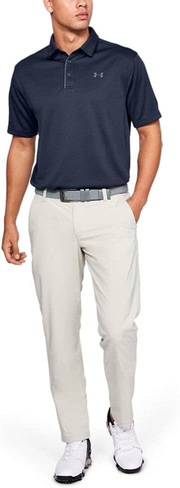 Under Armour Tech Polo Herren Polo dunkelblau-grau – Bild 2