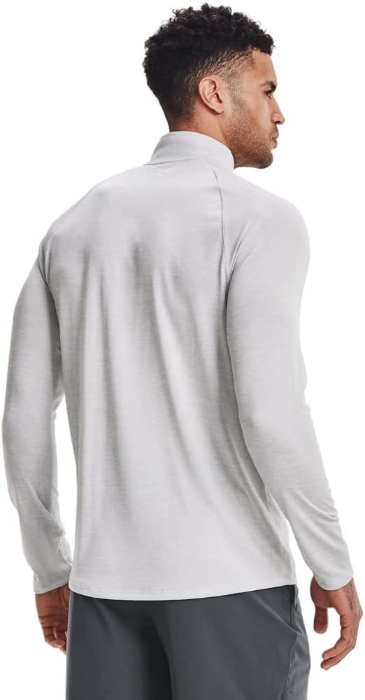 Under Armour Herren-Tech 2.0-Shirt, 1/2 Reißverschluss, sportliche, schnell trocknende, lange Ärmel – Bild 2