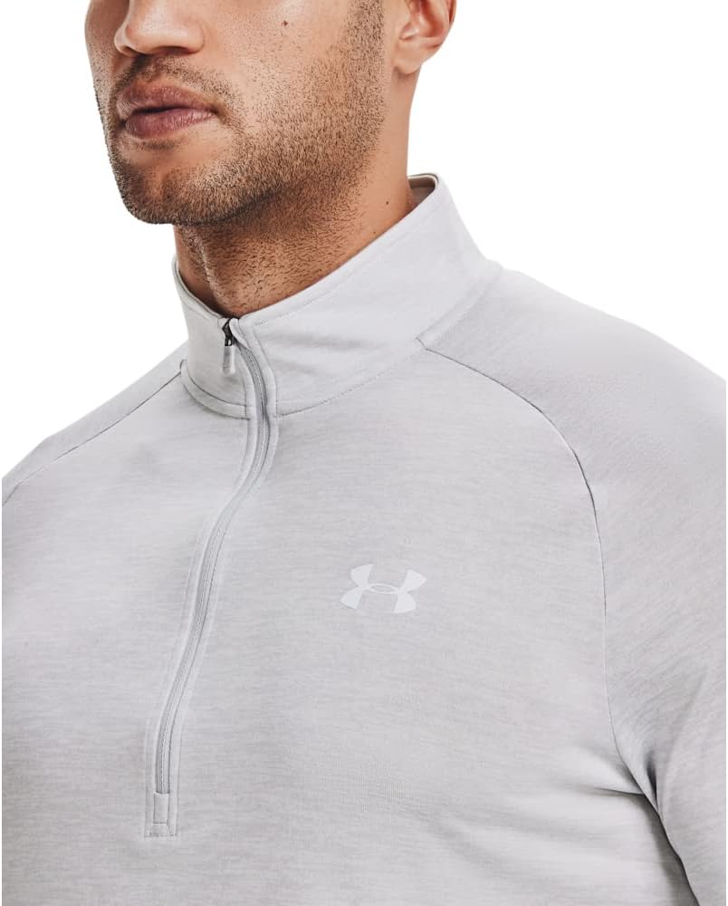 Under Armour Herren-Tech 2.0-Shirt, 1/2 Reißverschluss, sportliche, schnell trocknende, lange Ärmel – Bild 4