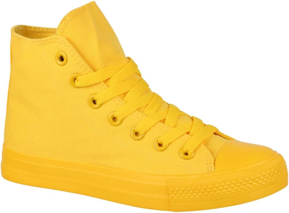 Elara Chunkyrayan Unisex High-Top-Trainer, Sportschuhe, Fitnessschuhe