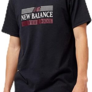 New Balance Herren Sport Core Cotton Jersey Kurzarm T-Shirt