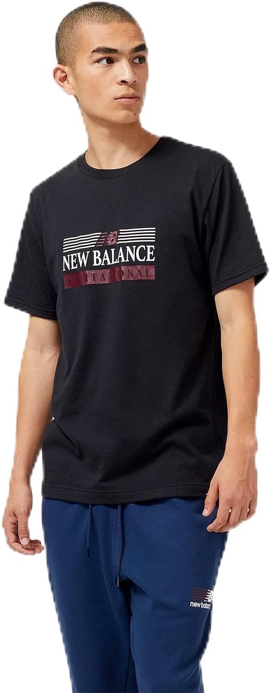 New Balance Herren Sport Core Cotton Jersey Kurzarm T-Shirt