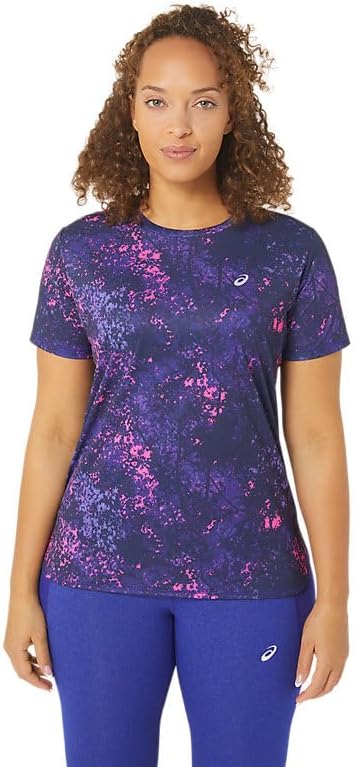 Asics Damen über alle Drucke SS Top T-Shirt