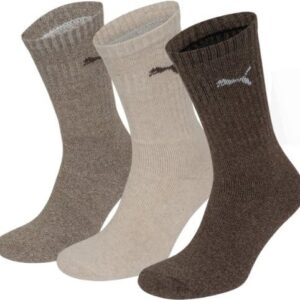 Puma Unisex Crew Sportsocken mit Terry Sole, Pack von 6