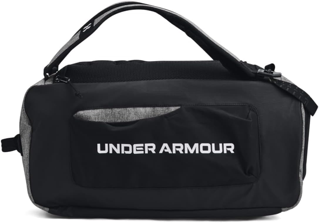 Under Armour Unisex UA enthalten Duo SM BP Duffle Wasserresistent Sportsack bequemer Rucksackbeutel mit abnehmbaren Trägern – Bild 2
