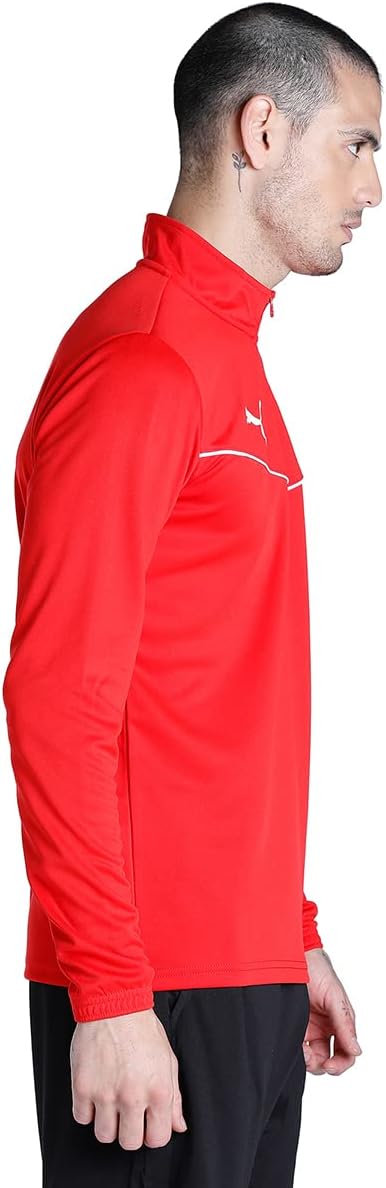 Puma Herren-Teamrise 1/4 Zip Top T-Shirt – Bild 4