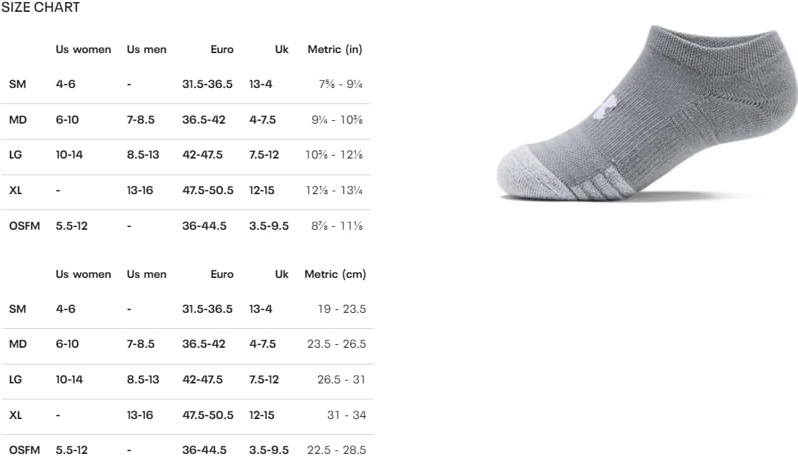 Under Armour Unisex UA Performance Cotton 3p Mid Socken (Packung von 1) – Bild 5