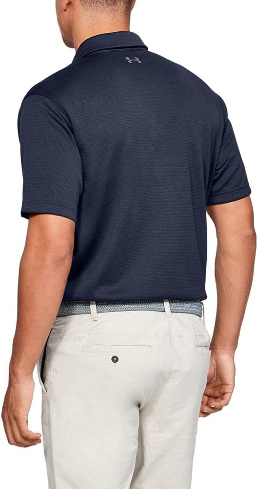 Under Armour Tech Polo Herren Polo dunkelblau-grau – Bild 3