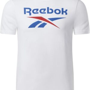 Reebok Herren-Identität Big gestapelte Logo Tee T-Shirt