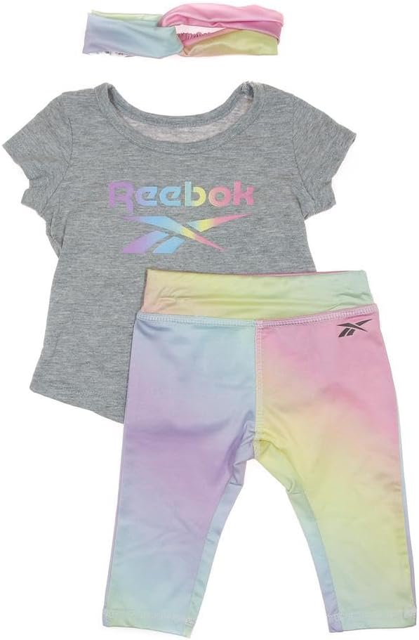 Reebok Unisex Baby Grey (Ensemble Gris File Tracksuit