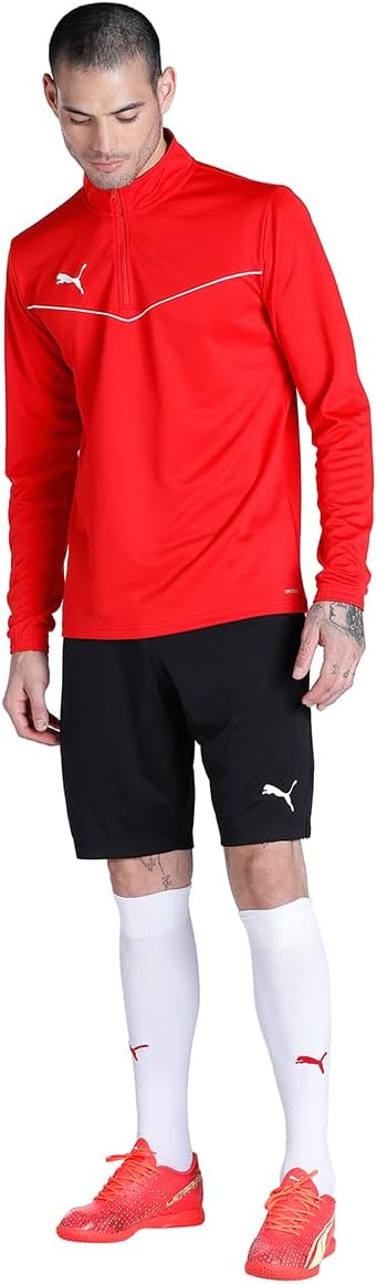 Puma Herren-Teamrise 1/4 Zip Top T-Shirt – Bild 5