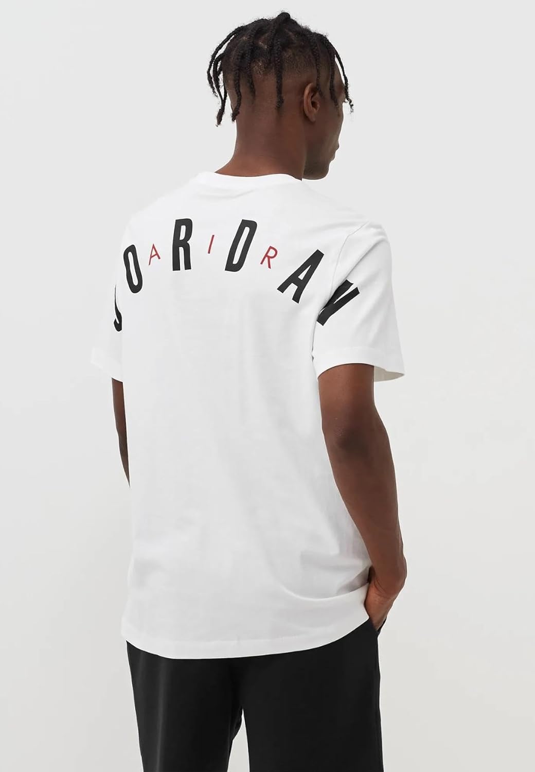 Herren Jordan White Air Wordmark T-Shirt – Bild 2