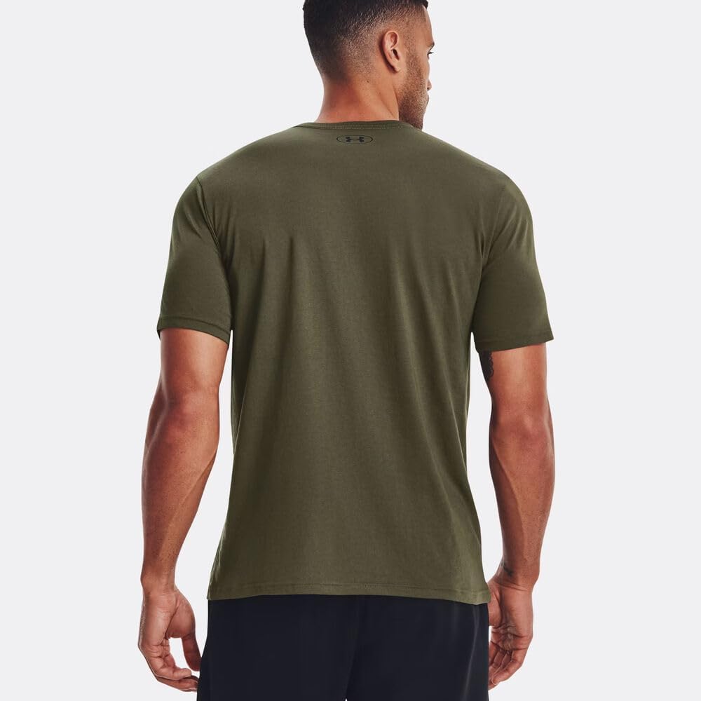Under Armor Männer Sportstyle linke Brust, Super Soft Herren-Trainingsfitness schnell trockenes grafisches T-Shirt – Bild 4