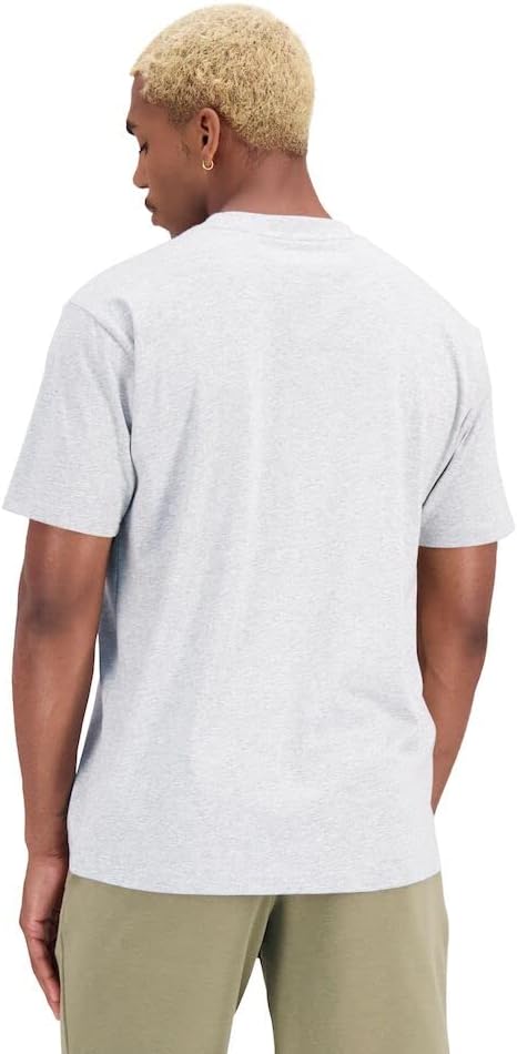 Neues Gleichgewicht NB Essentials S/S Top Herren-Logo-T-Shirt – Bild 3
