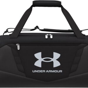 Under Armour Unisex Sportsack, Umhängetasche, Reisetasche, unbestreitbare 5.0 -Duffel, Farbe: Schwarz, Gegenstand: 001 Schwarz/Silber