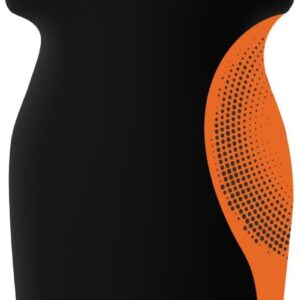 Reebok Squeeze Wasserflaschen mit sportlichem Design – Wasserflasche 680 ml – Sportwasserflasche – wiederverwendbare Wasserflasche für Fitnessstudio, Laufen, Wandern usw., BPA -kostenlos (schwarz)