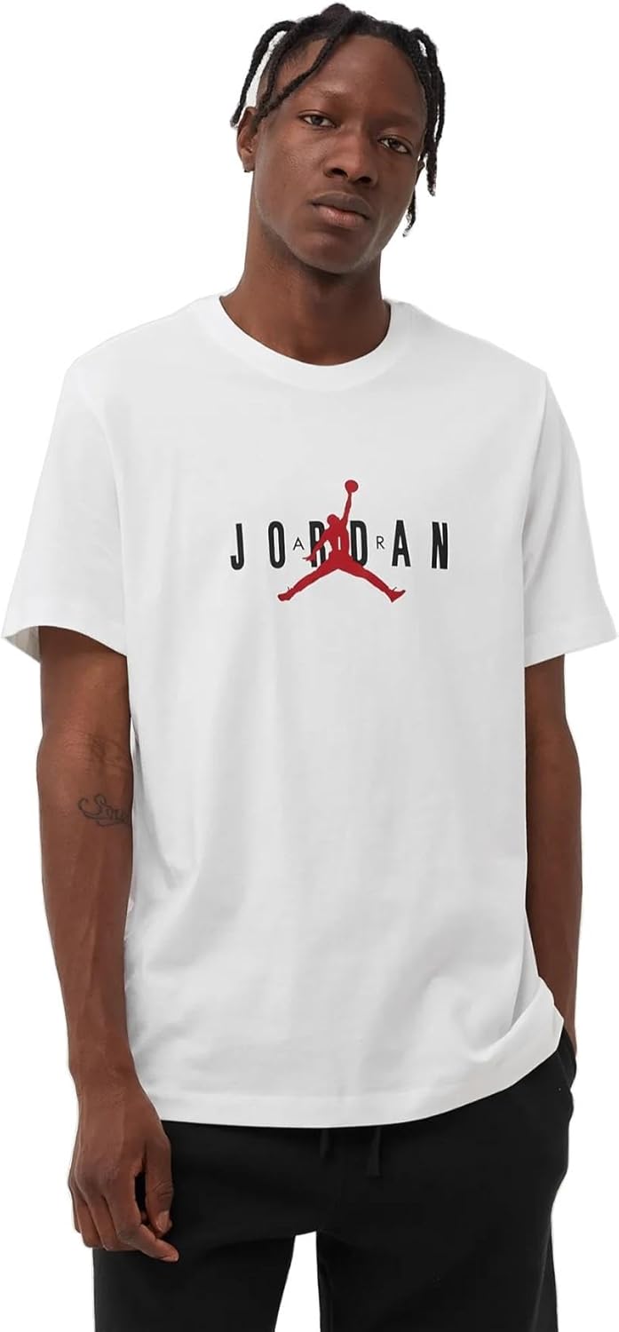 Herren Jordan White Air Wordmark T-Shirt