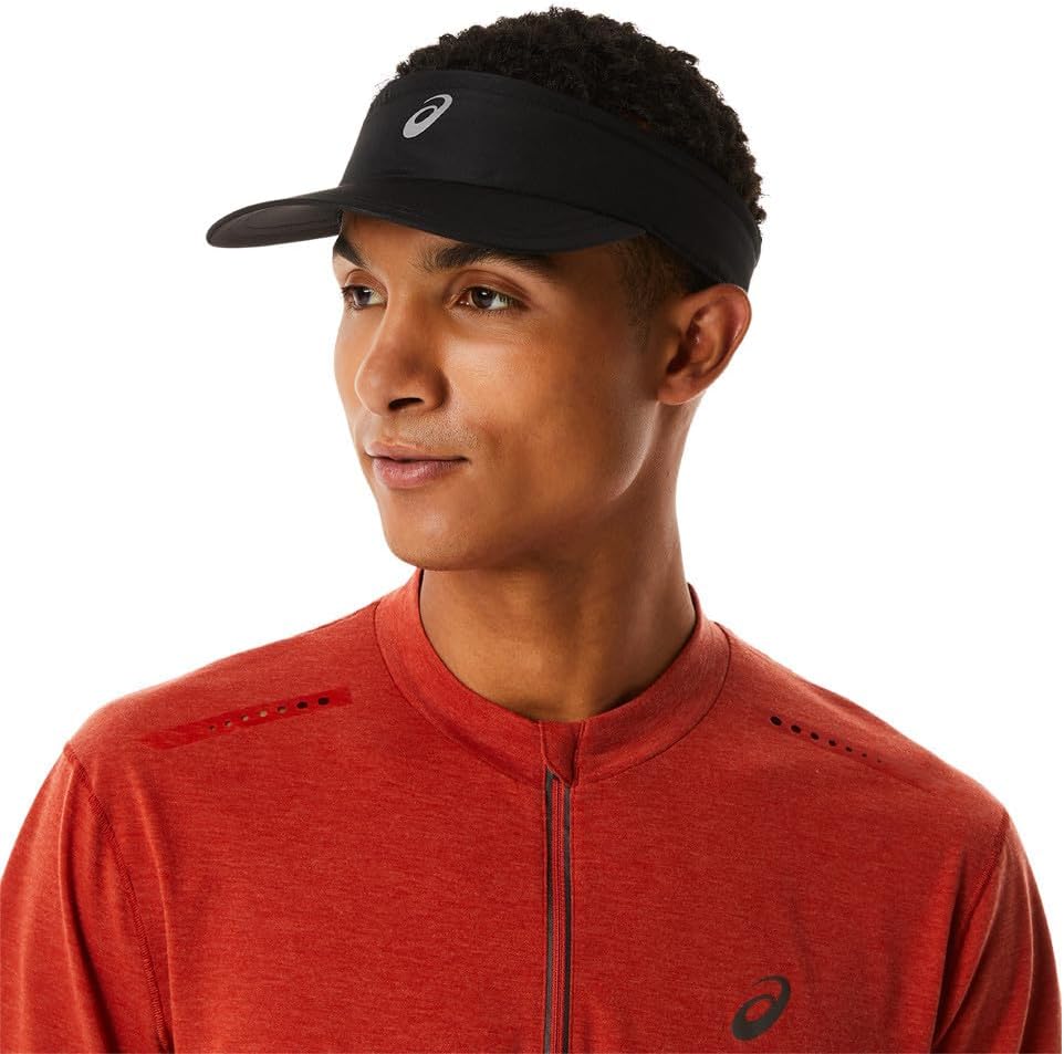 Asics Visor Running Cap, Power Black – Bild 3