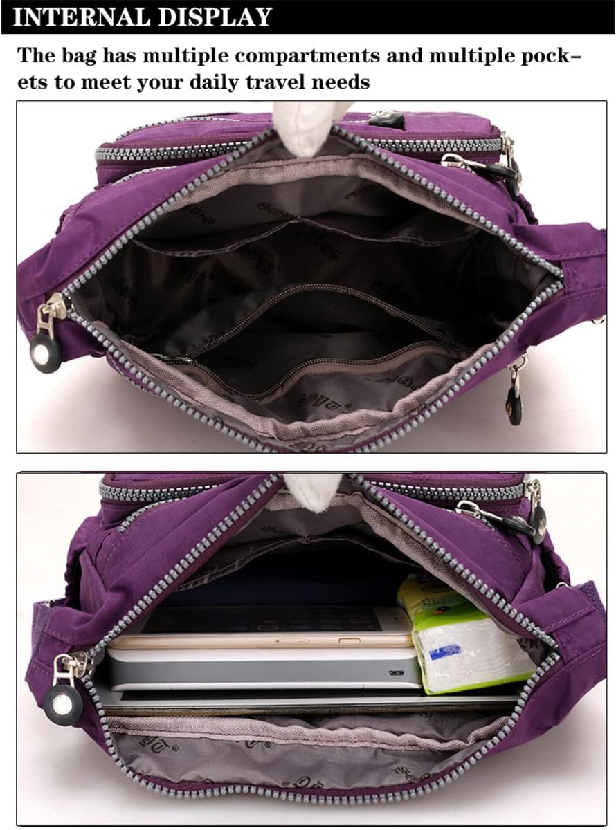 Multi-T-Tape-Messenger-Umhängetasche für tägliche Einkäufe, 1, Retro – Bild 4