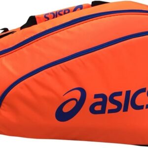 ASICS 114574 – 0521, Padel -Tennis -Schlägertasche Unisex Erwachsener, Orange (schockierende Orange), eine Größe, eine Größe