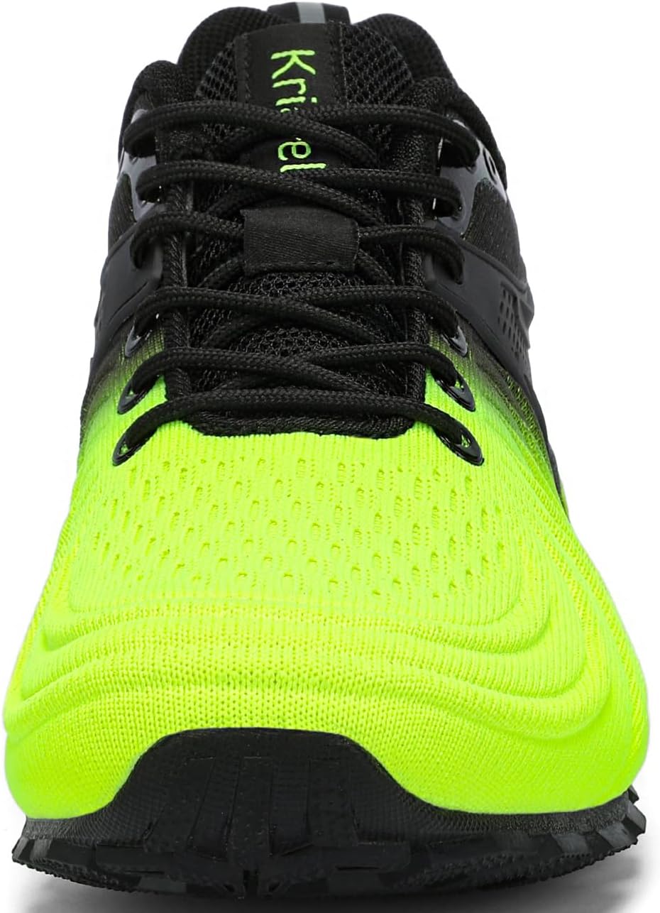 Kricely Trail Running Shoes Herren Running Shoes Road Running Schuhe Trainer Leichte Wanderschuhe Fitnessschuhe Trekkingschuhe – Bild 3