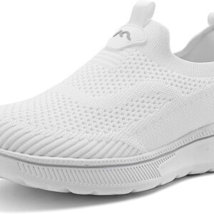 ODCKOI-Schuhe Herren-Trainer ohne Schnürsenkel Slip-on-Schuhe mit atmungsaktivem leichten Laufschuhen lässige Sportschuhe bequeme Trainer Leichte Outdoor-Jogging-Schuhe