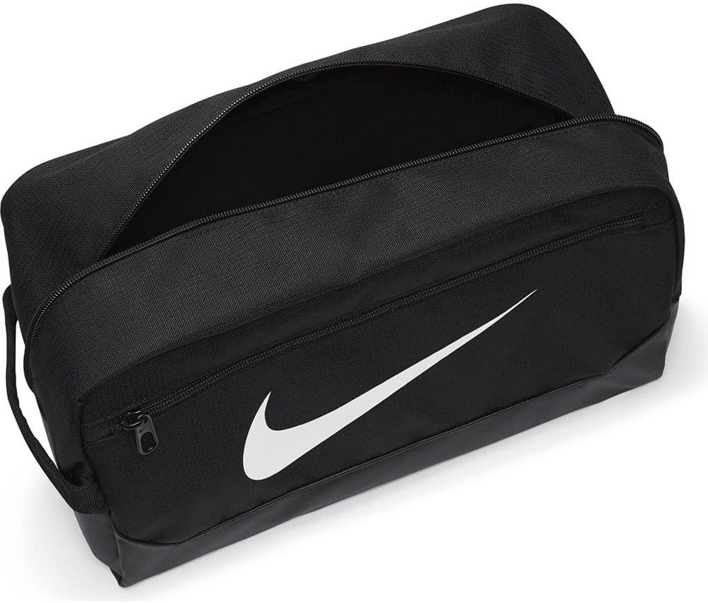 Nike Brasilia Schuhtasche 9,5, Schwarz/Weiß, eine Größe, Fitness/Training – Bild 4