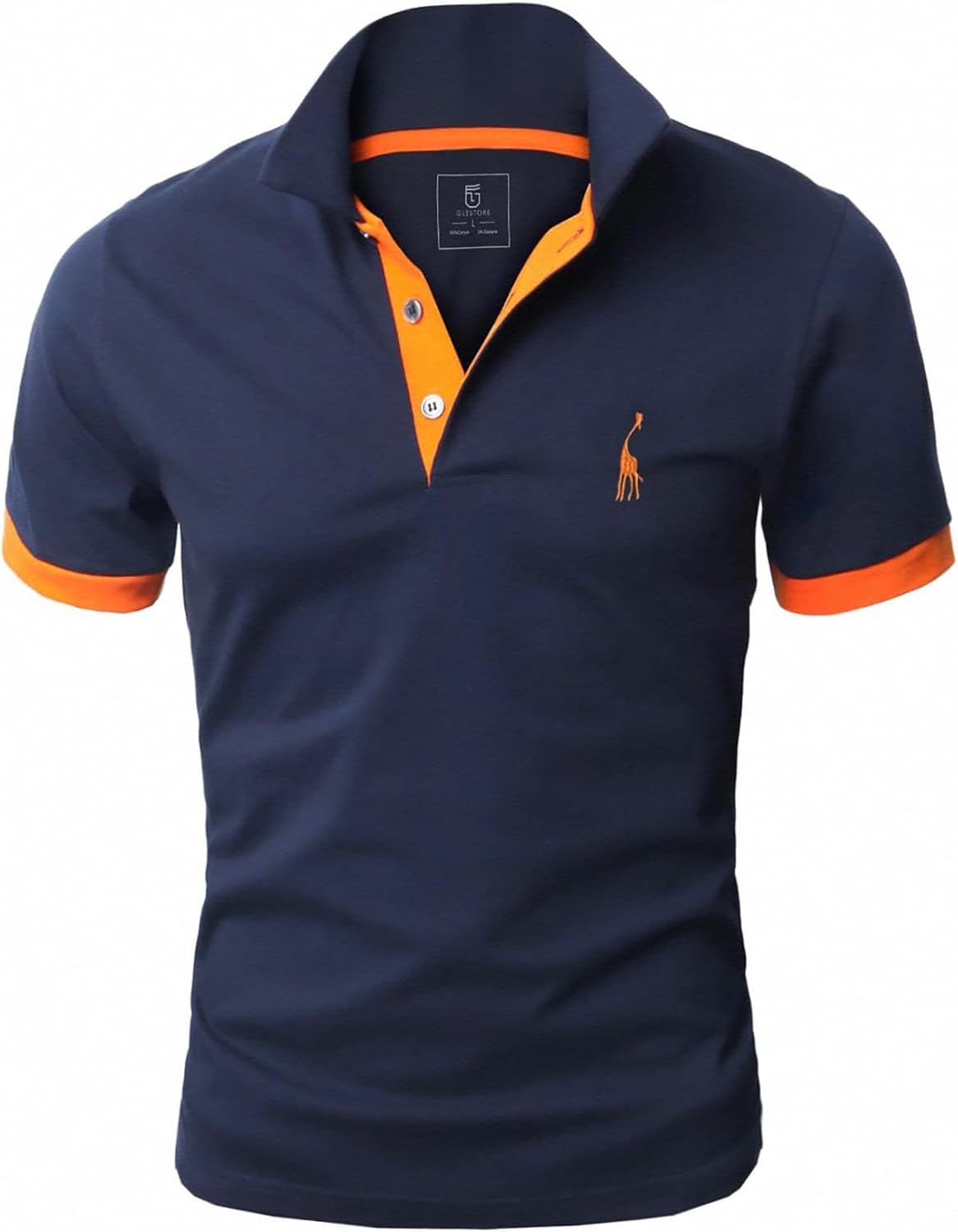 Glestore Polo-Shirt, Kurzarm-Sommerhemd für Männer