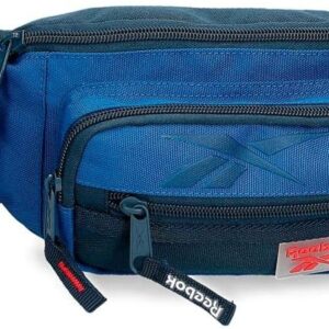 Reebok Atlantic Belt Bag mit blauer Bag 35 x 13 x 5 cm Polyester, Blau, Pennerbeutel