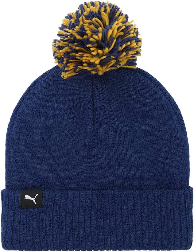 Puma Unisex Baby kleiner Welt Pom Beanie, Blazing Blue, One Size, Blazing Blue – Bild 2