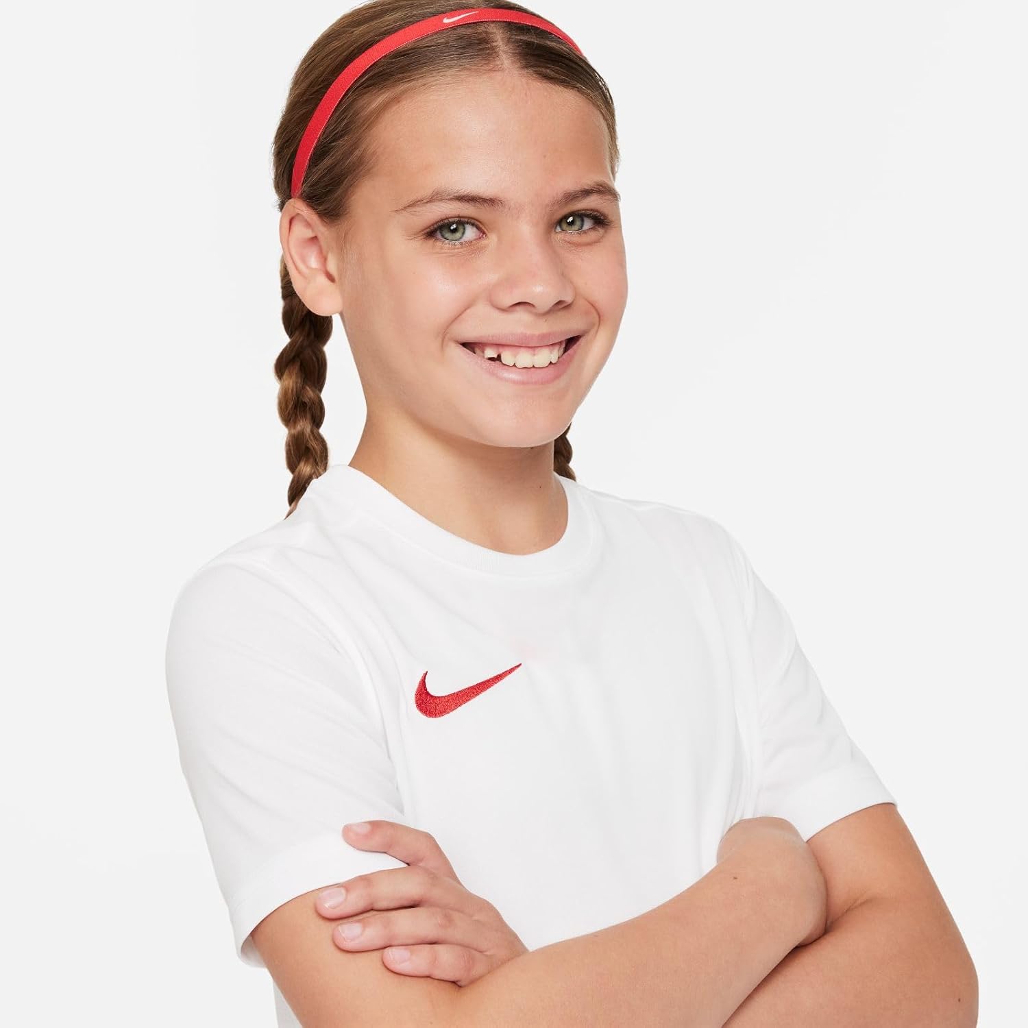 Nike Unisex Kinder Y Nk DF Park VII JSY SS T-Shirt (Packung von 1) – Bild 4