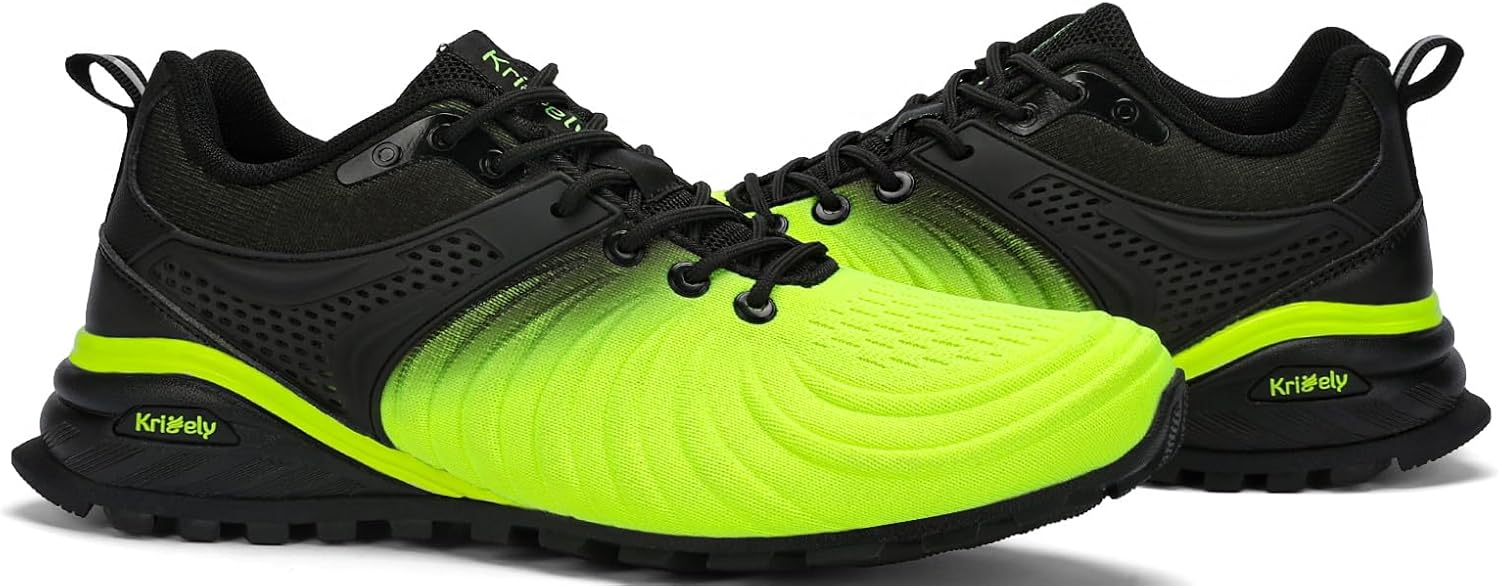 Kricely Trail Running Shoes Herren Running Shoes Road Running Schuhe Trainer Leichte Wanderschuhe Fitnessschuhe Trekkingschuhe – Bild 7
