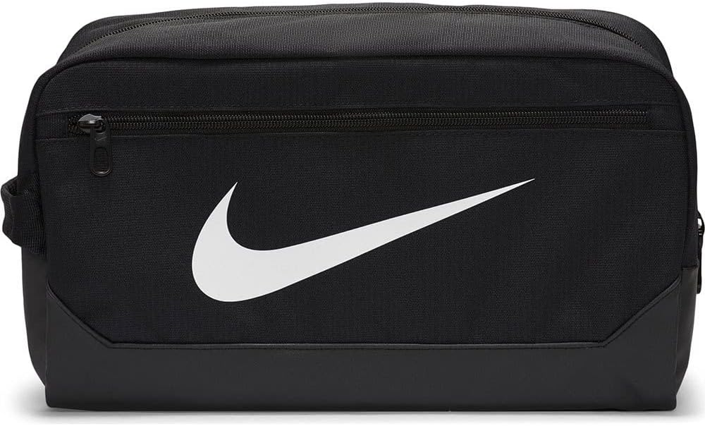 Nike Brasilia Schuhtasche 9,5, Schwarz/Weiß, eine Größe, Fitness/Training