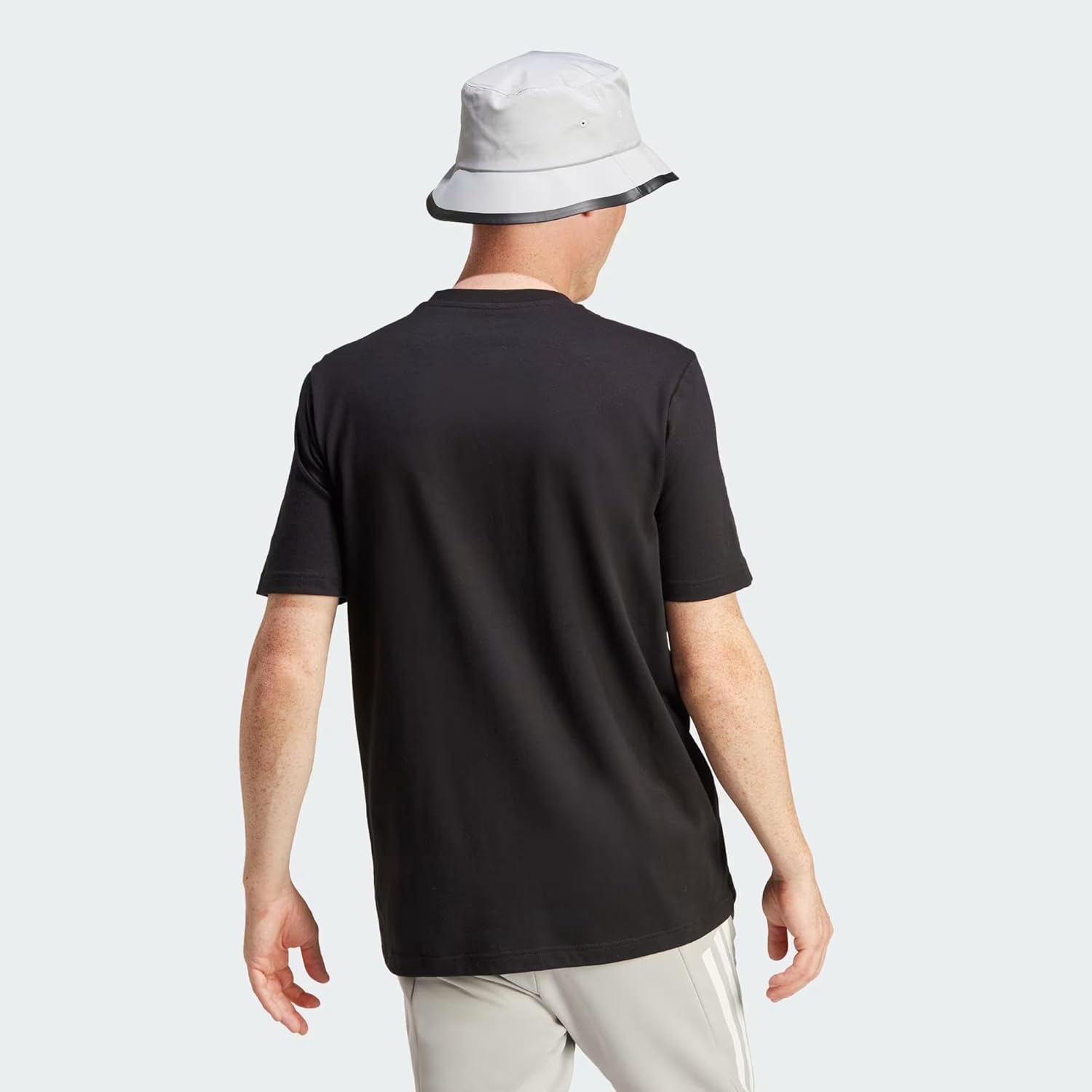 adidas Herren Wachstum Badge Grafisches Tee-T-Shirt – Bild 2