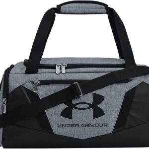 Under Armour Underible Duffel 5.0 Sports Bag Umhängetasche XS 23L Farbe: Grau Artikel: -012 Heather Grau/Schwarz, Grau