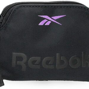 Reebok Linden Moneedero Wallet, schwarz, Brieftasche