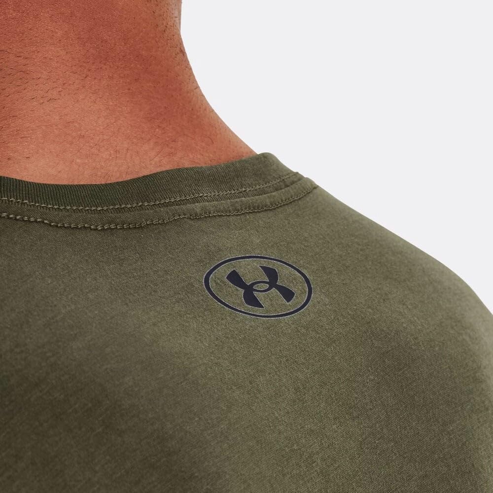 Under Armor Männer Sportstyle linke Brust, Super Soft Herren-Trainingsfitness schnell trockenes grafisches T-Shirt – Bild 5