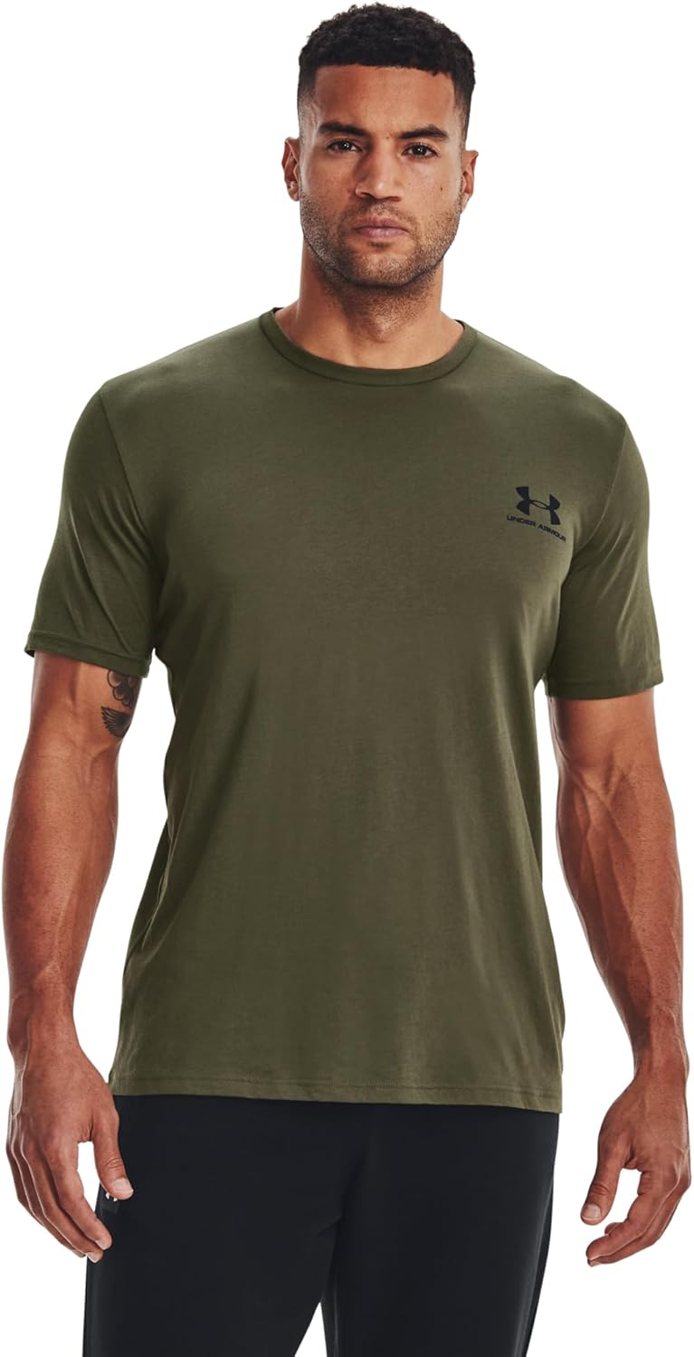 Under Armour Herren UA SportStyle LC SS Super Soft Herren-T-Shirt für Training und Fitness, schnell trocknendes Männer-T-Shirt mit Grafik (Packung von 1) – Bild 2