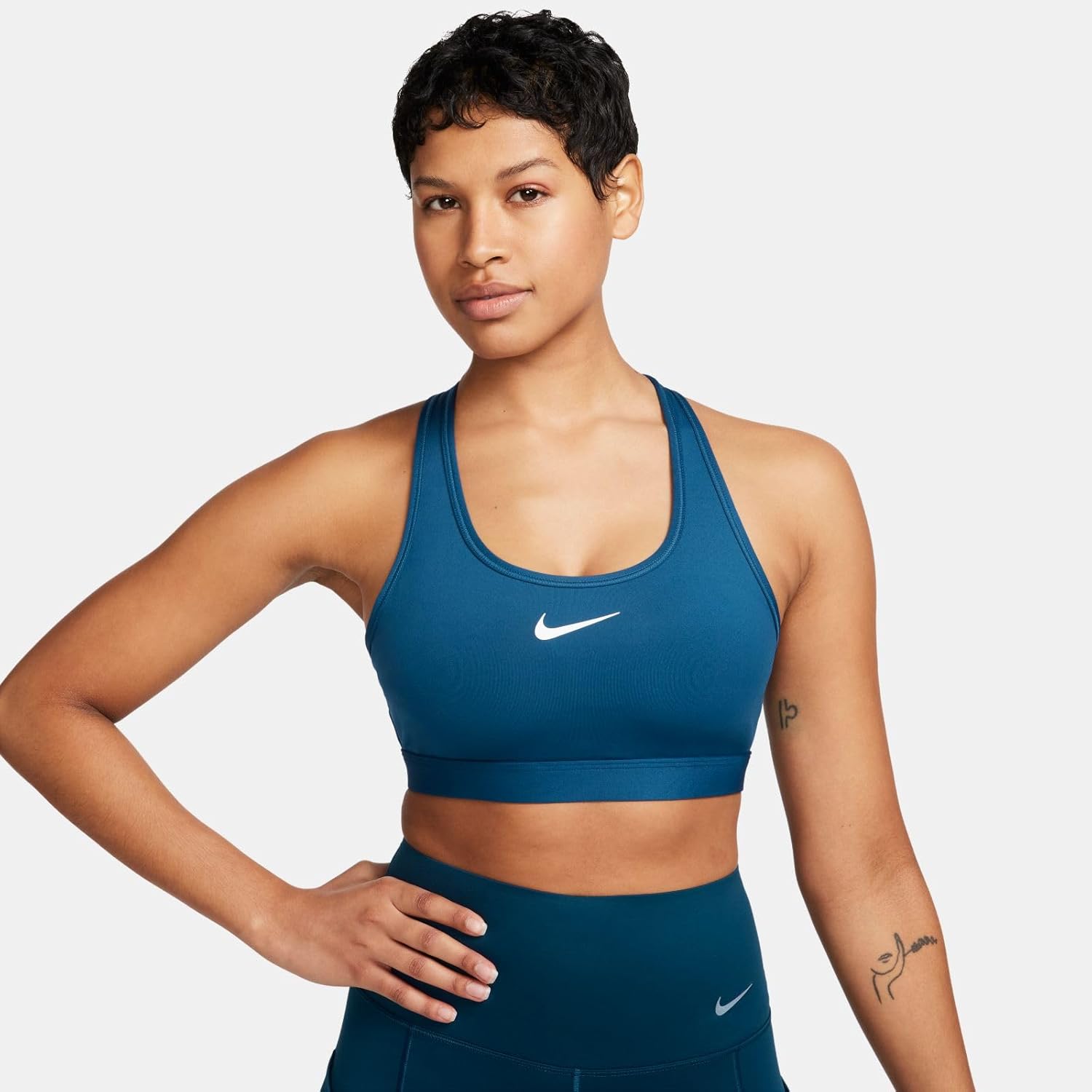 Nike Women's Swsh Med Sport BH – Bild 3