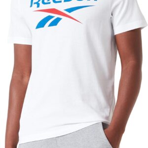 Reebok Männer großes Identitätslogo-T-Shirt